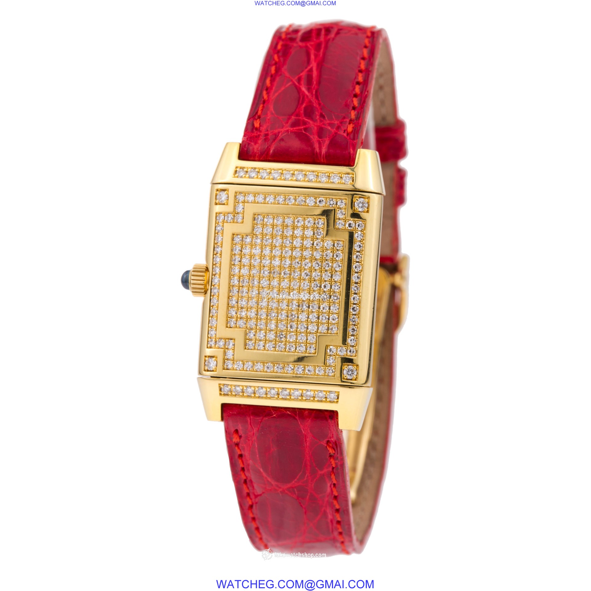 Jaeger LeCoultre 267.1.86 Reverso Manual Female 18k yellow gold 3