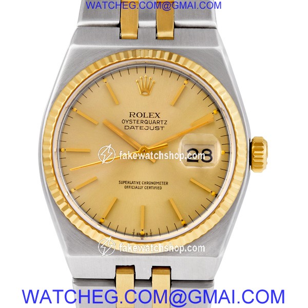 Rolex 17013 Datejust Quartz Male Stainless Steel 3