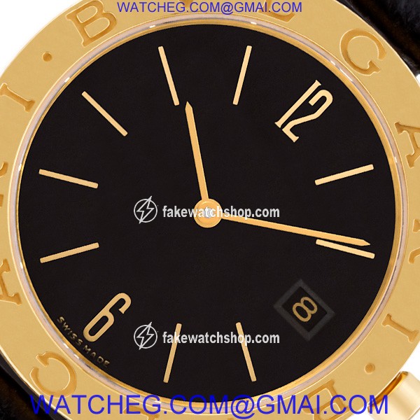 Bvlgari BB33 GL Bvlgari Quartz Unisex 18k yellow gold 3