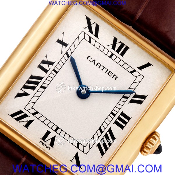 Cartier 1140 Tank Quartz Male 18k yellow gold 3