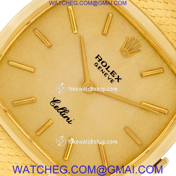 Rolex 3805 Cellini Manual Male 18k yellow gold 3