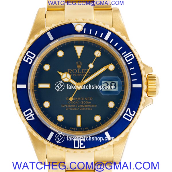 Rolex 16808 Submariner Automatic Male 18k yellow gold 3