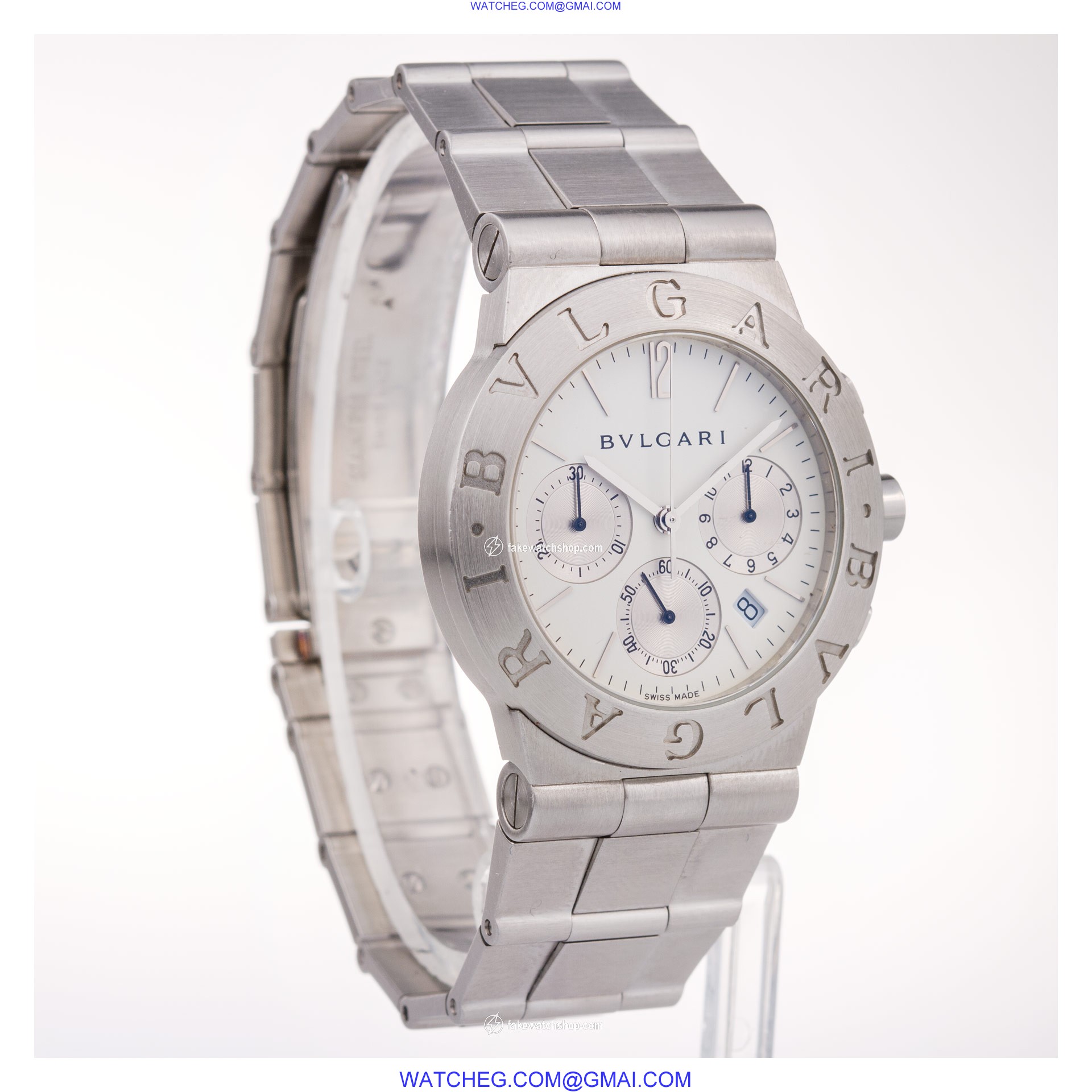Bvlgari ch 35 S Diagono Quartz Unisex Stainless Steel 3