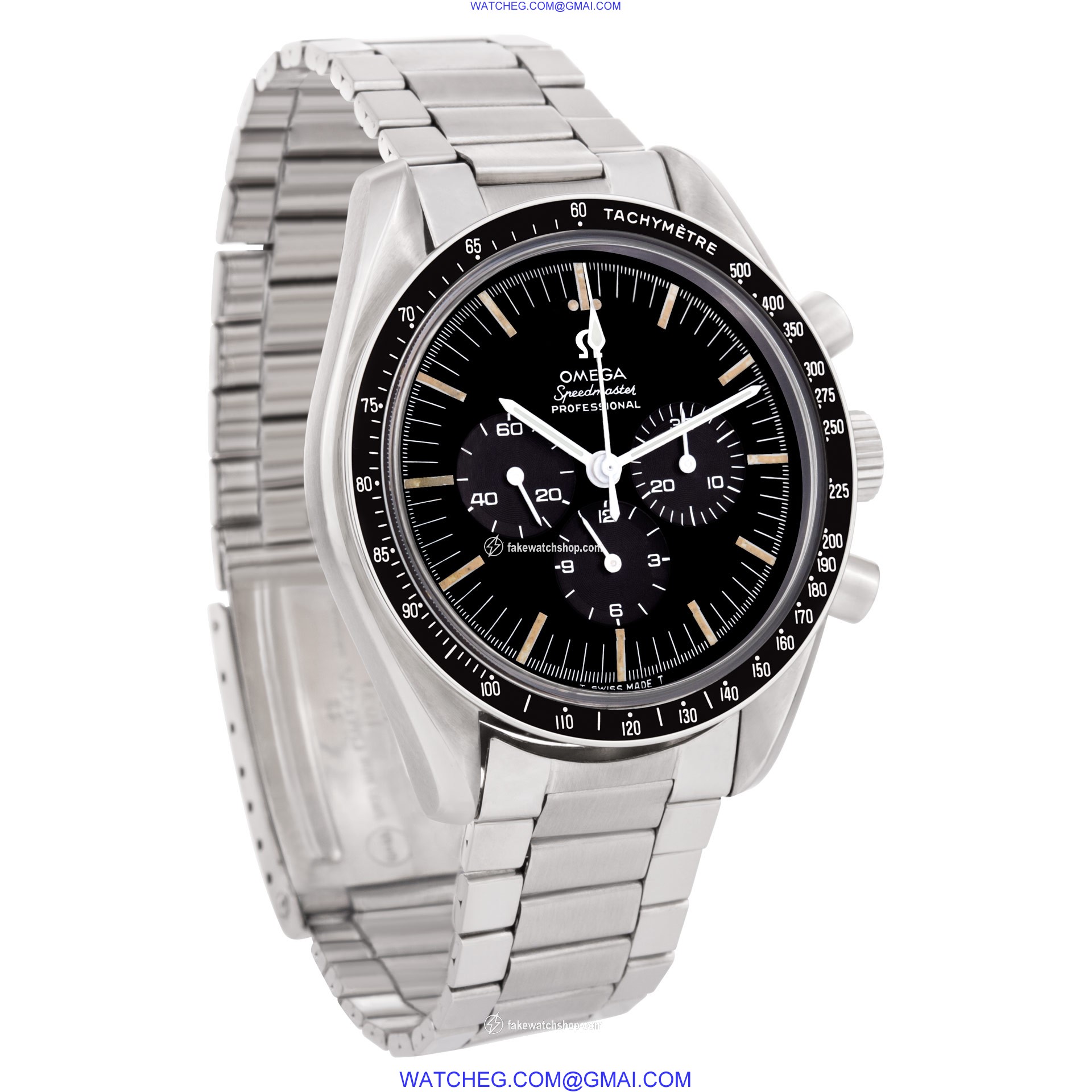 Omega 14501267sp Speedmaster Manual Male Stainless Steel 3