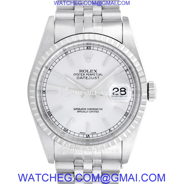 Rolex 16220 Datejust Automatic Unisex Stainless Steel 3