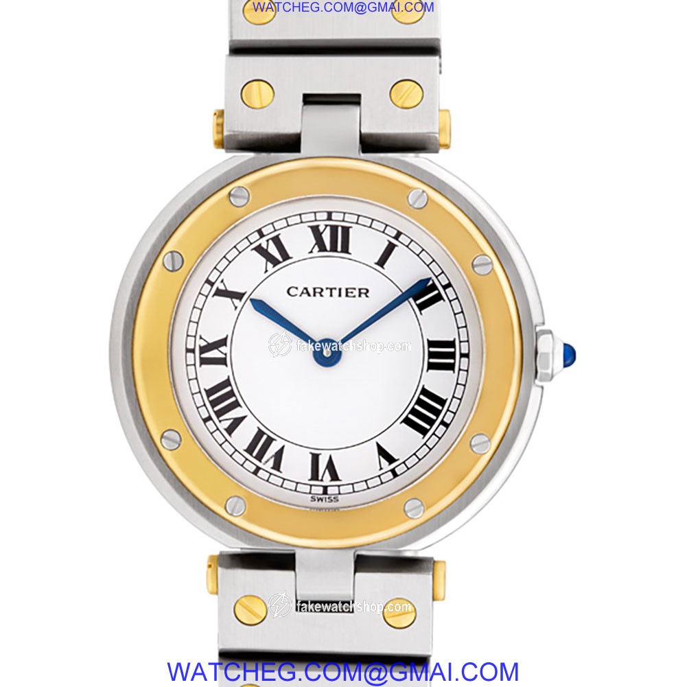 Cartier Cartier 2405 Santos Quartz Unisex Stainless Steel 3