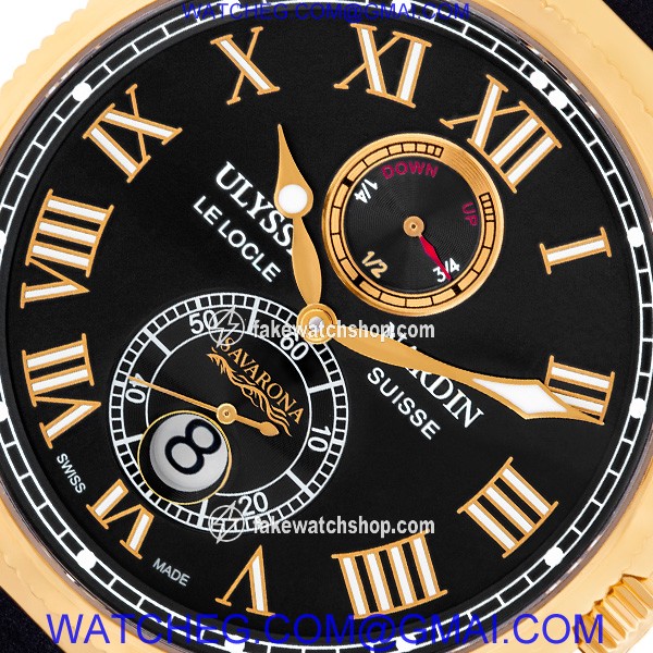 Ulysse Nardin 266-67 Le Locle Automatic Male 18k rose gold 3