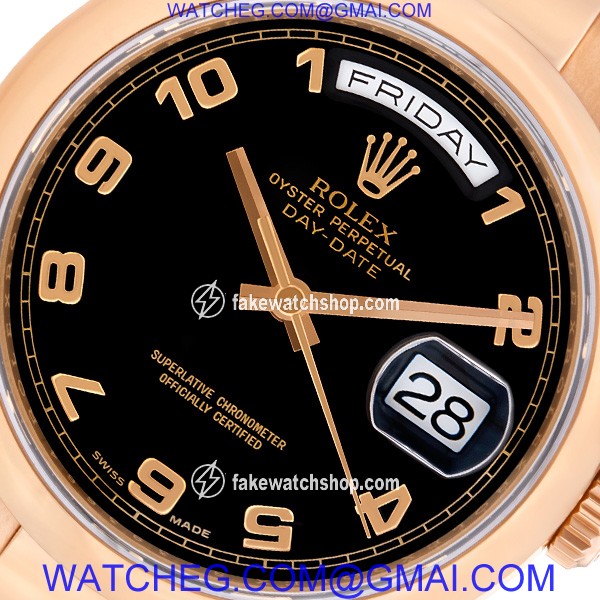 Rolex 118205 Day-Date Automatic Male 18k rose gold 3