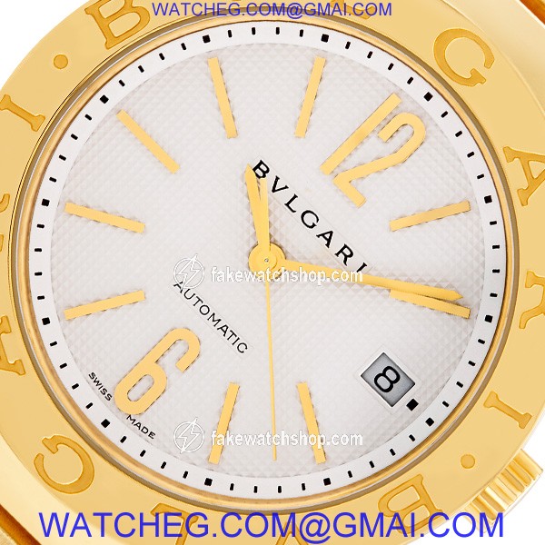 Bvlgari BB 38 GG Bvlgari Automatic Unisex 18k Yellow Gold 3