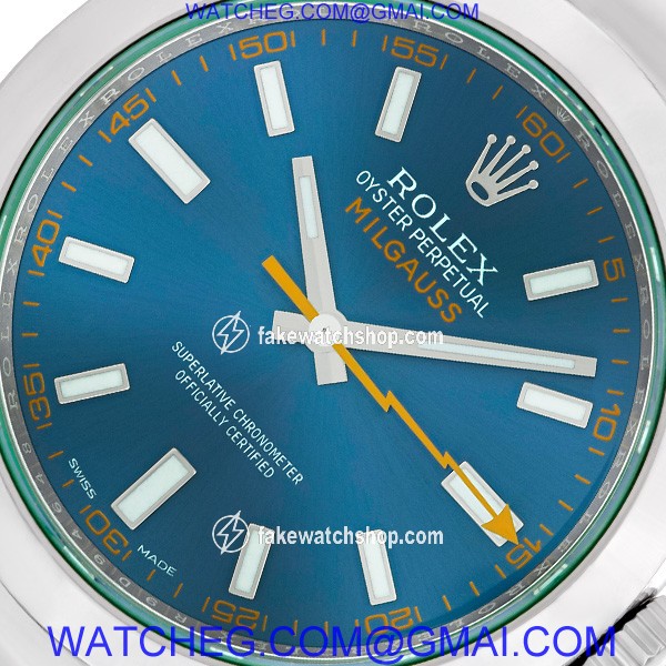 Rolex 116400GV Milgauss Automatic Male Stainless Steel 3