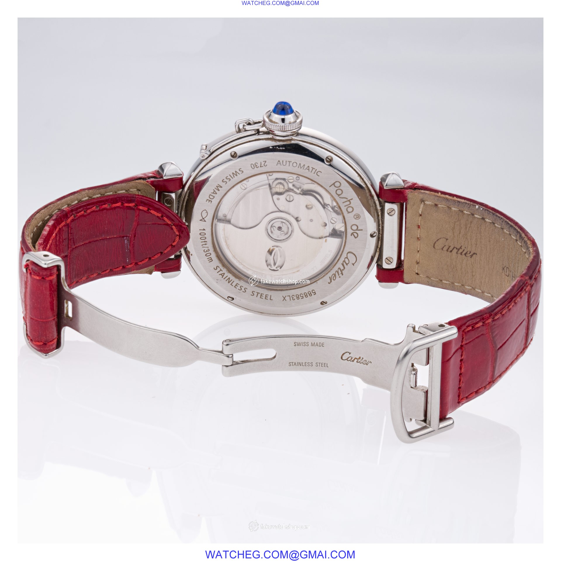 Cartier 2730 Pasha 42mm Automatic Male Stainless Steel 3