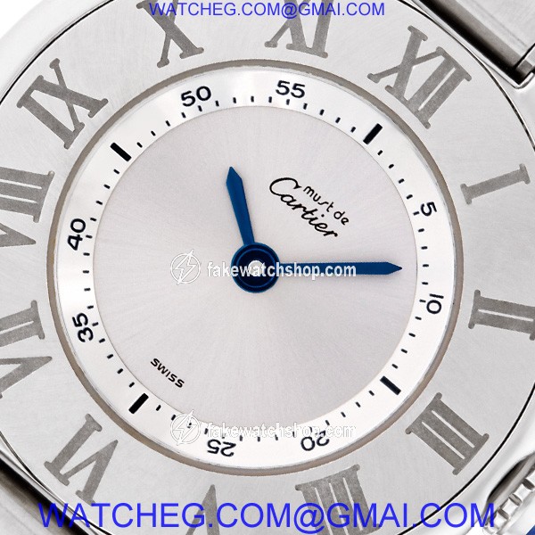 Cartier 1340 21 Quartz Female Stainless Steel 3