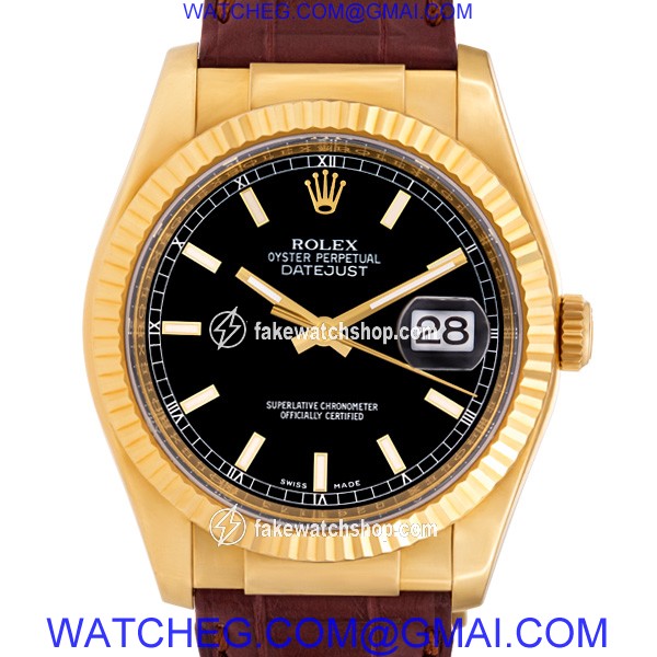 Rolex 116138 Datejust Automatic Male 18k yellow gold 3