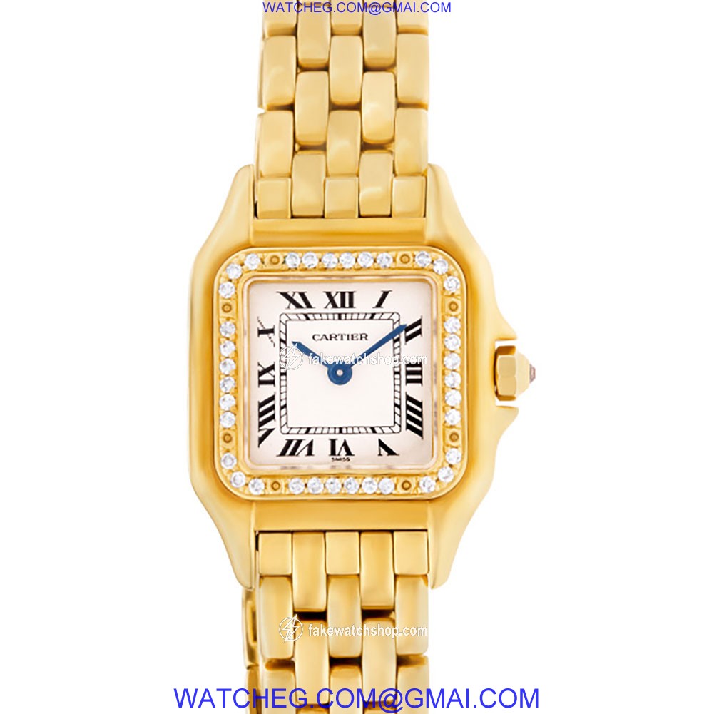 Cartier Cartier 2420 Panthere Quartz Female 18k yellow gold 3
