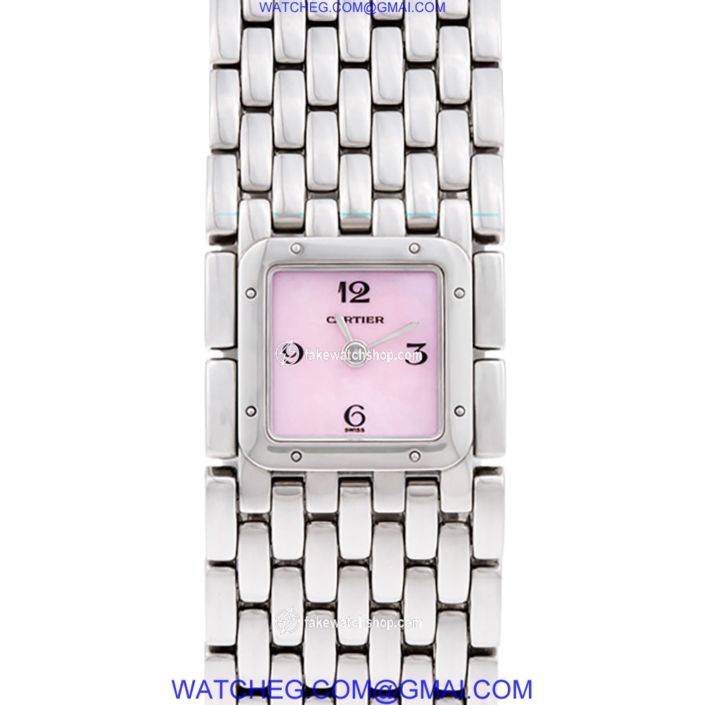 Cartier 2420 Ruban Quartz Female Stainless Steel 3