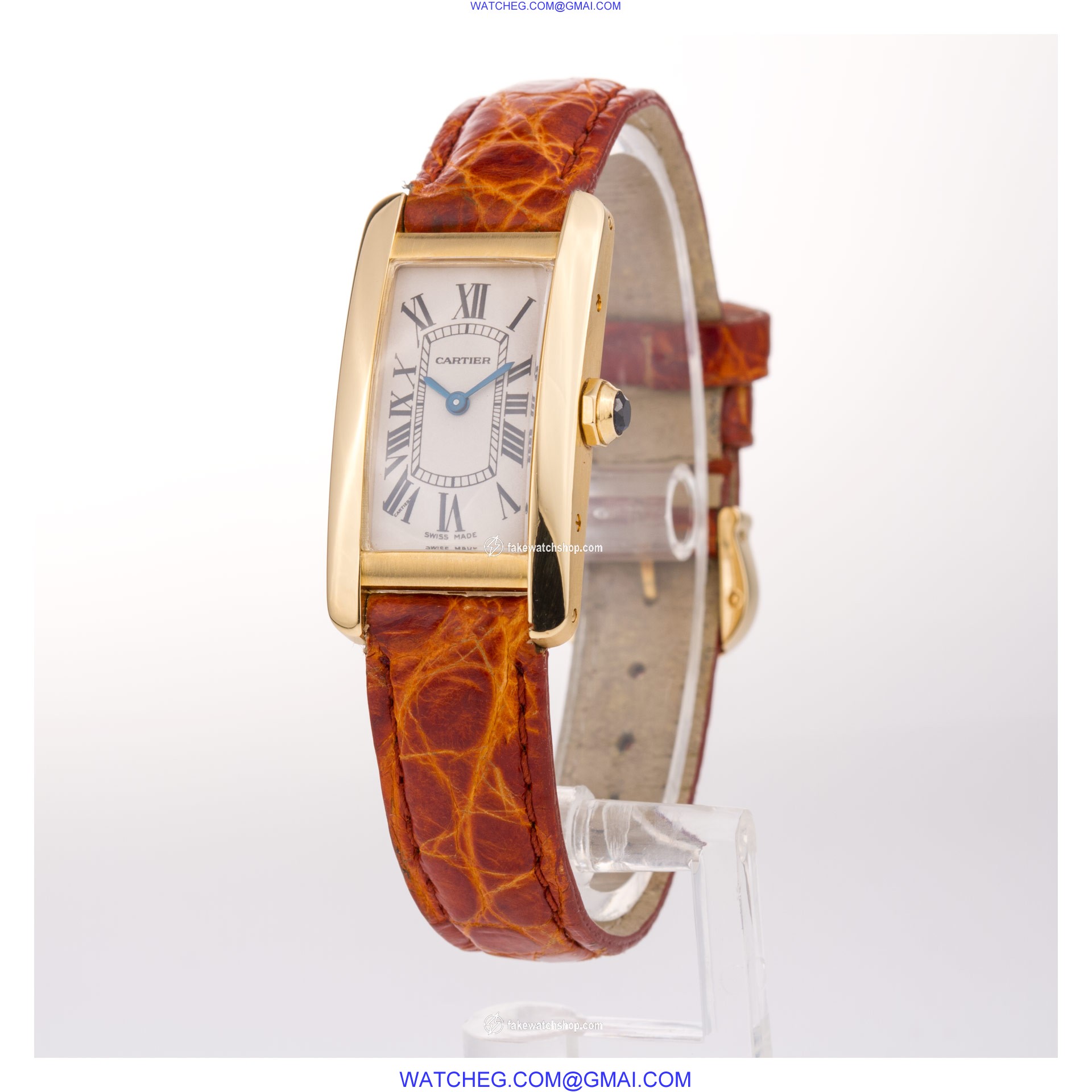 Cartier W2601556 Tank American Quartz Female 18k yellow gold 3