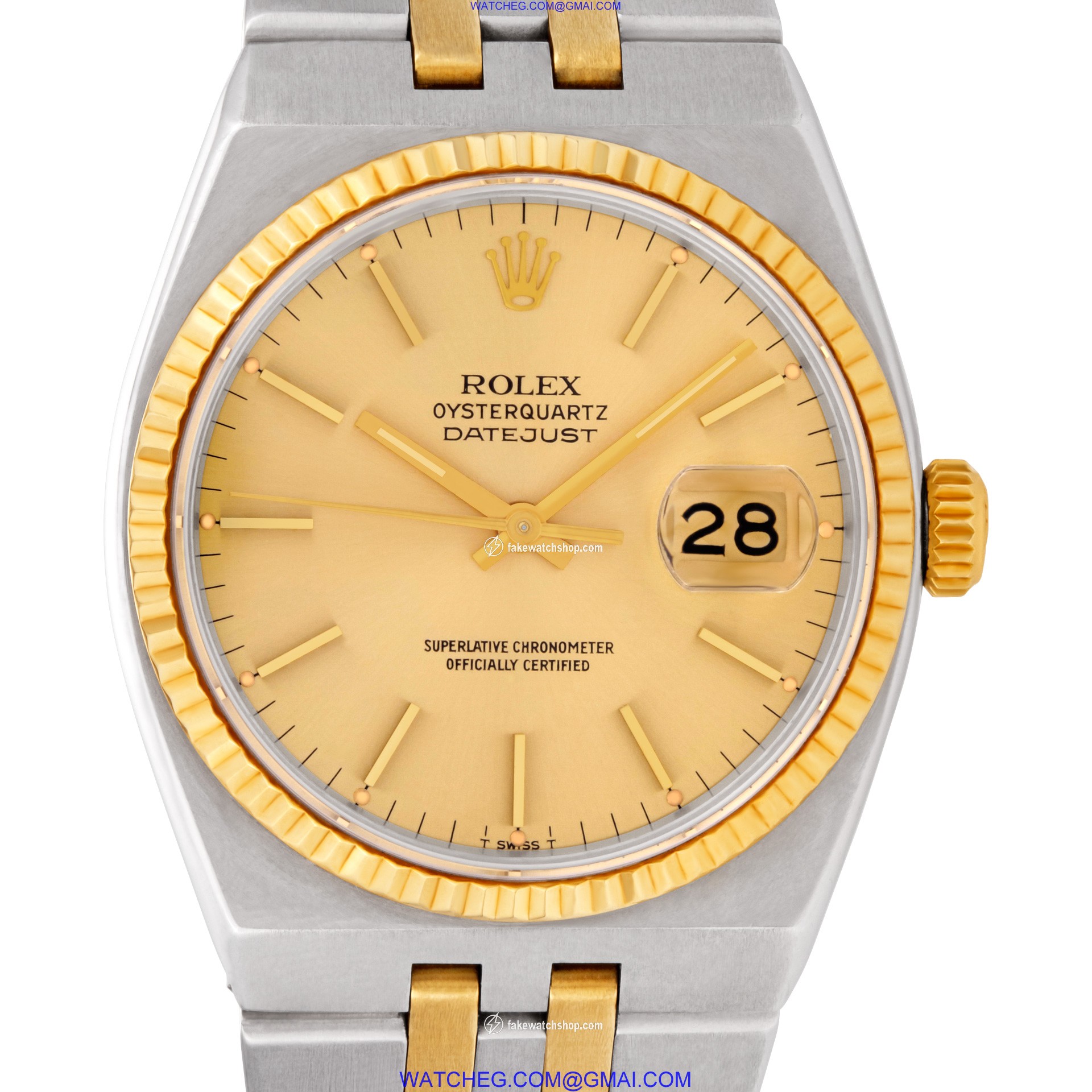 Rolex 17013 Oyster Quartz Quartz Male Stainless Steel 3