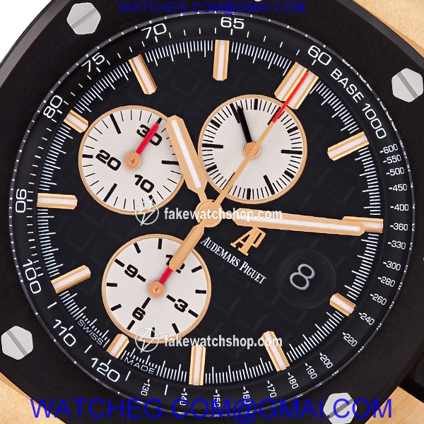 Audemars Piguet 26400RO.00.A002CA.01 Royal Oak Offshore Automatic Male 18k Pink Gold 3