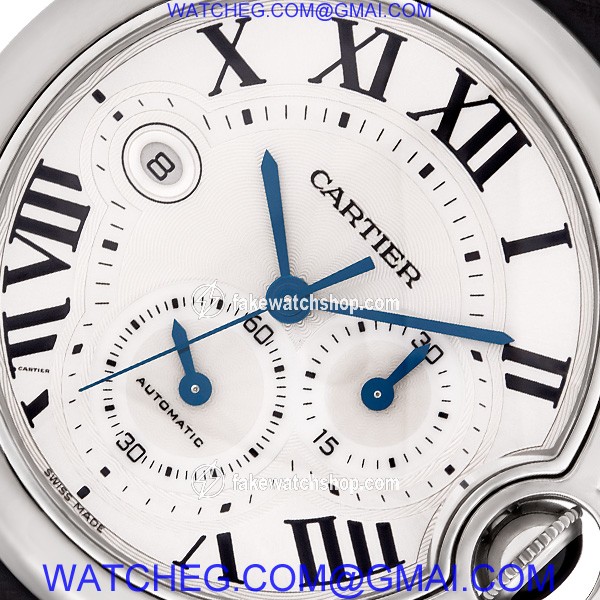 Cartier W6920005 Ballon Bleu Automatic Male 18k White Gold 3