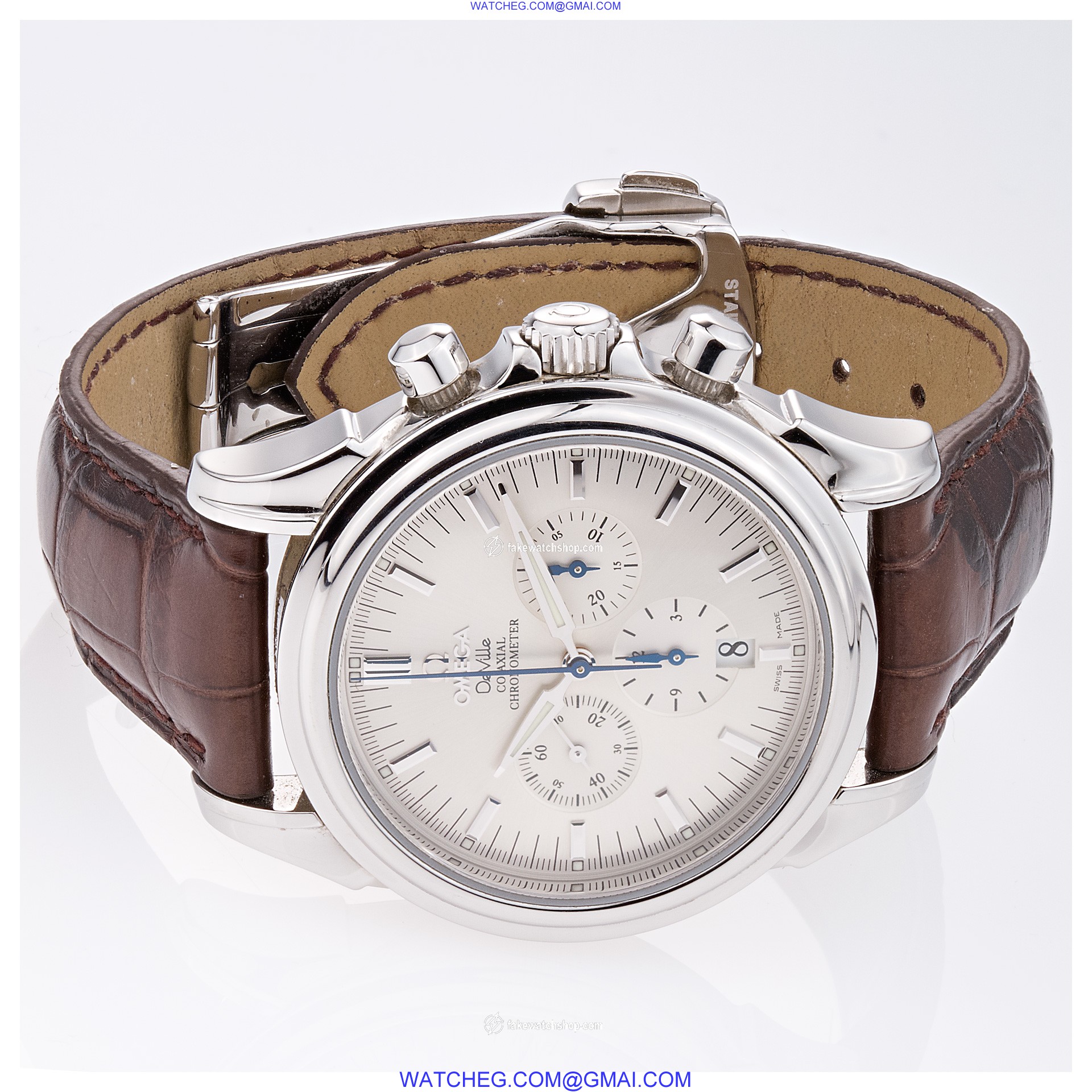 Omega 4841.31.32 De Ville Automatic Male Stainless Steel 3