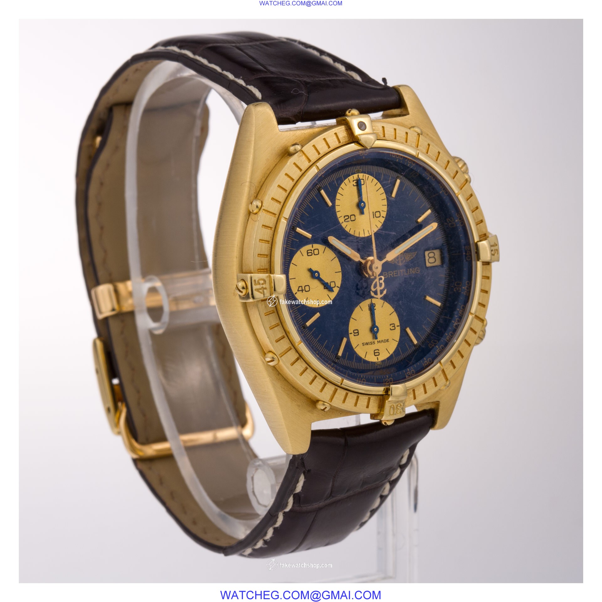 Breitling 1596 Chronomat Automatic Male 18k yellow gold 3