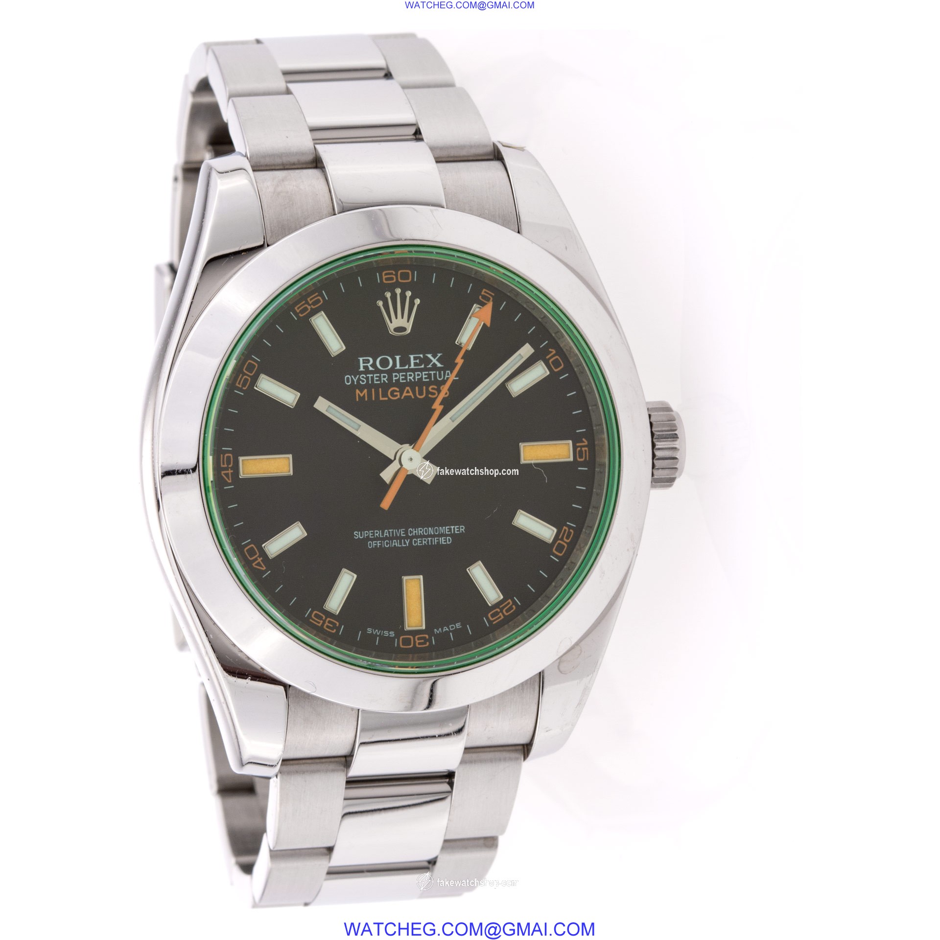 Rolex 116400 Milgauss Automatic Male Stainless Steel 3