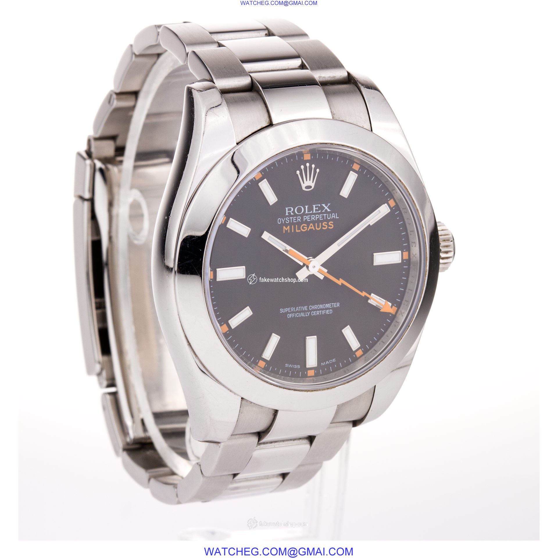 Rolex 116400 Milgauss Automatic Male Stainless Steel 3
