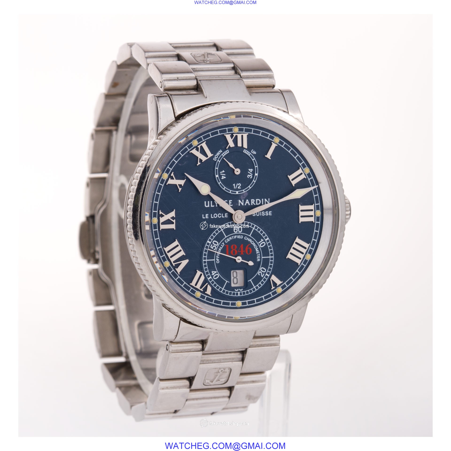 Ulysse Nardin 263-22-7/40 Marine Chronometer Automatic Male Stainless Steel 3