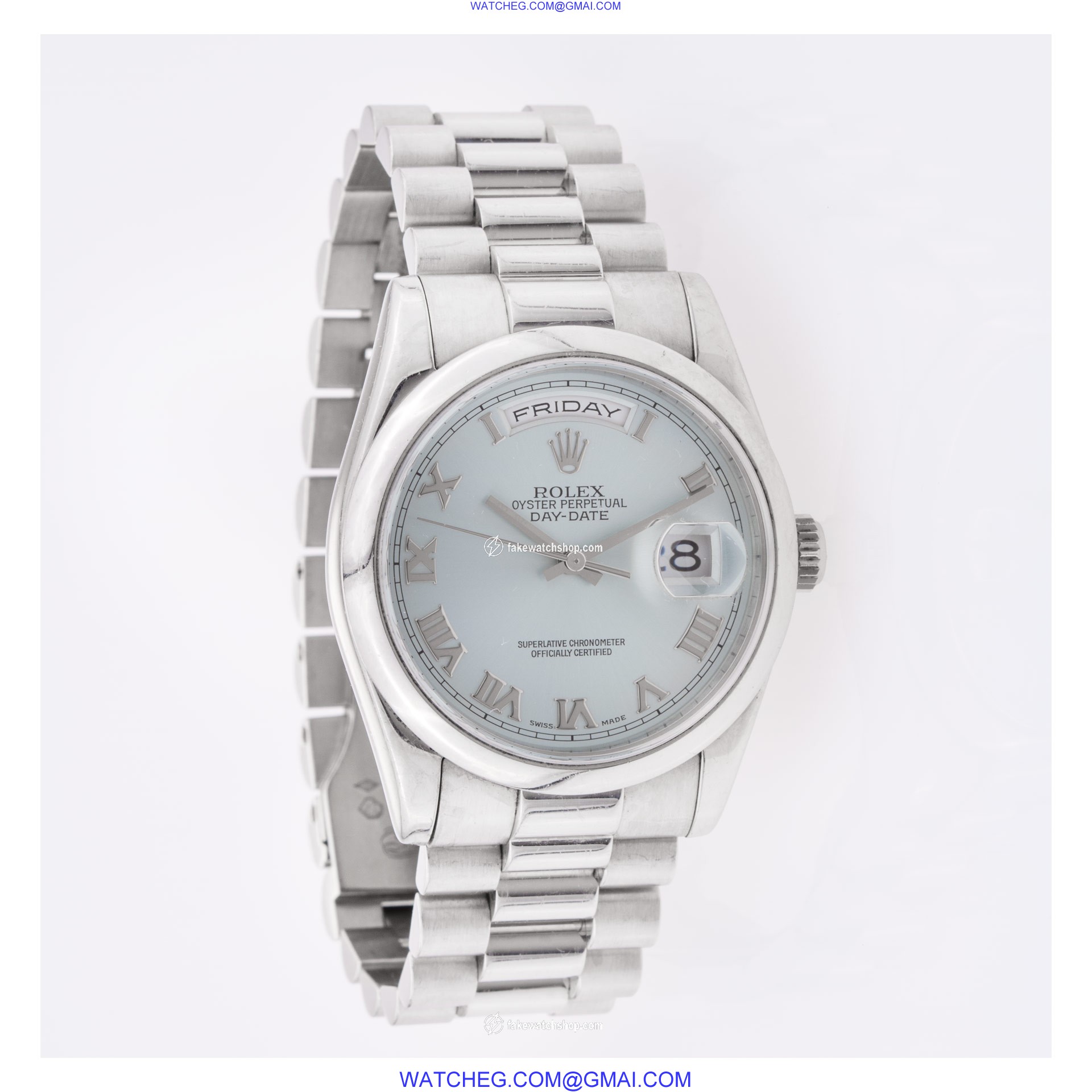 Rolex 118206 Day-Date Automatic Male Platinum 3