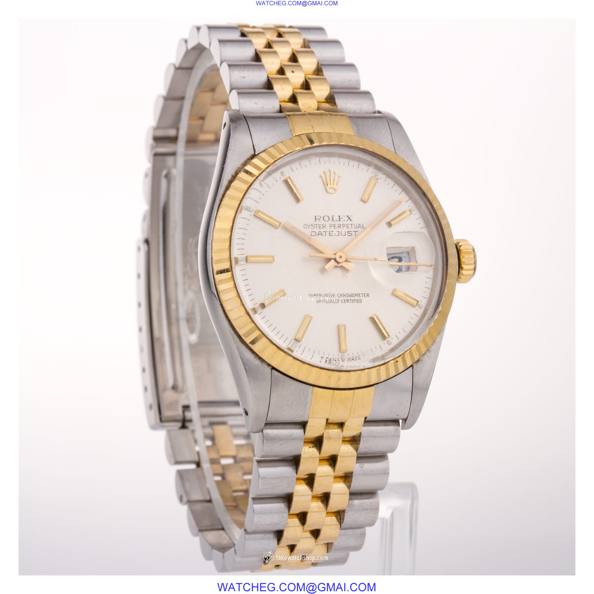Rolex 16013 Datejust Automatic Unisex Stainless Steel 3