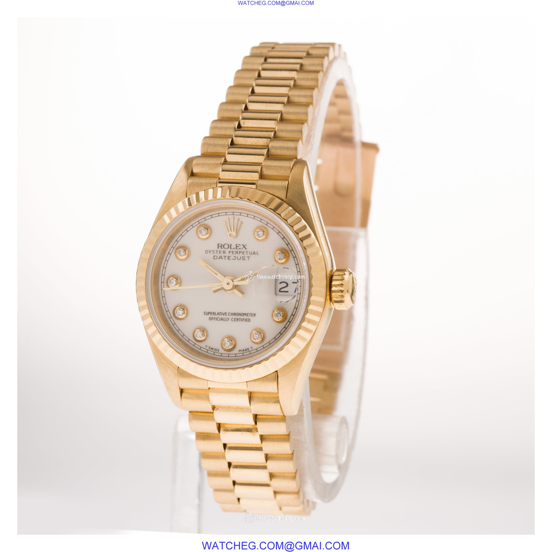 Rolex 69178 Datejust Automatic Female 18k yellow gold 3
