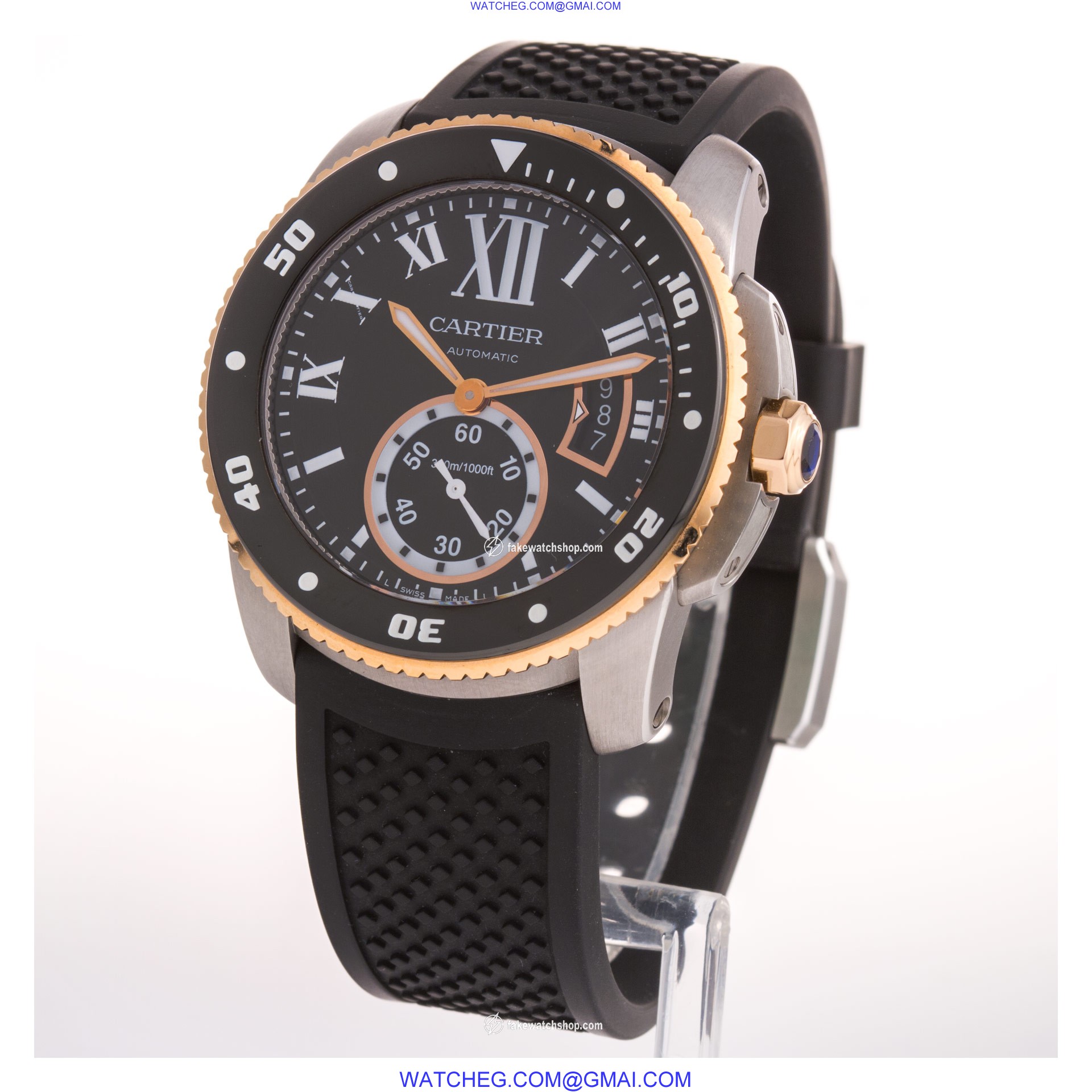 Cartier W7100055 Calibre Automatic Male Stainless Steel 3