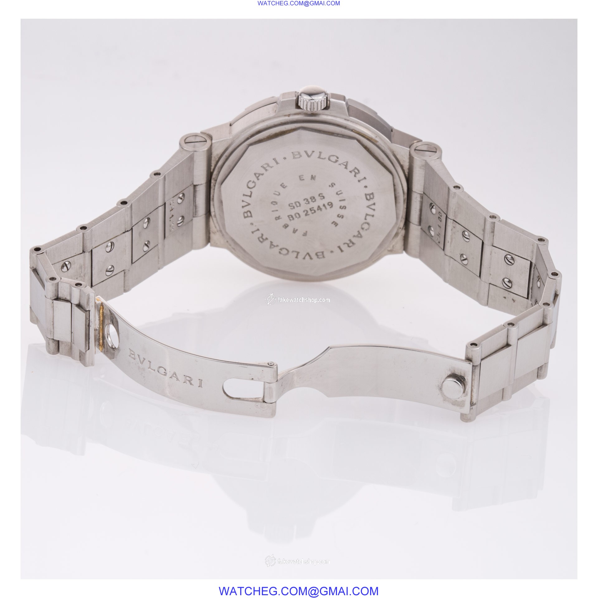 Bvlgari SD 385 Diagono Automatic Unisex Stainless Steel 3