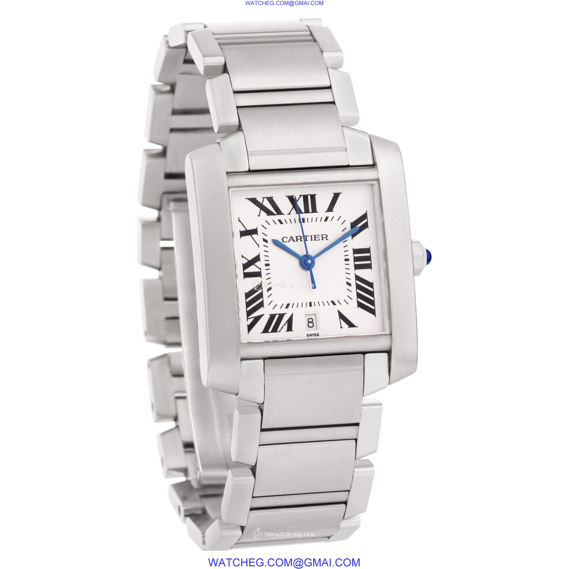 Cartier w51002q3 Tank Francaise Automatic Unisex Stainless Steel 3