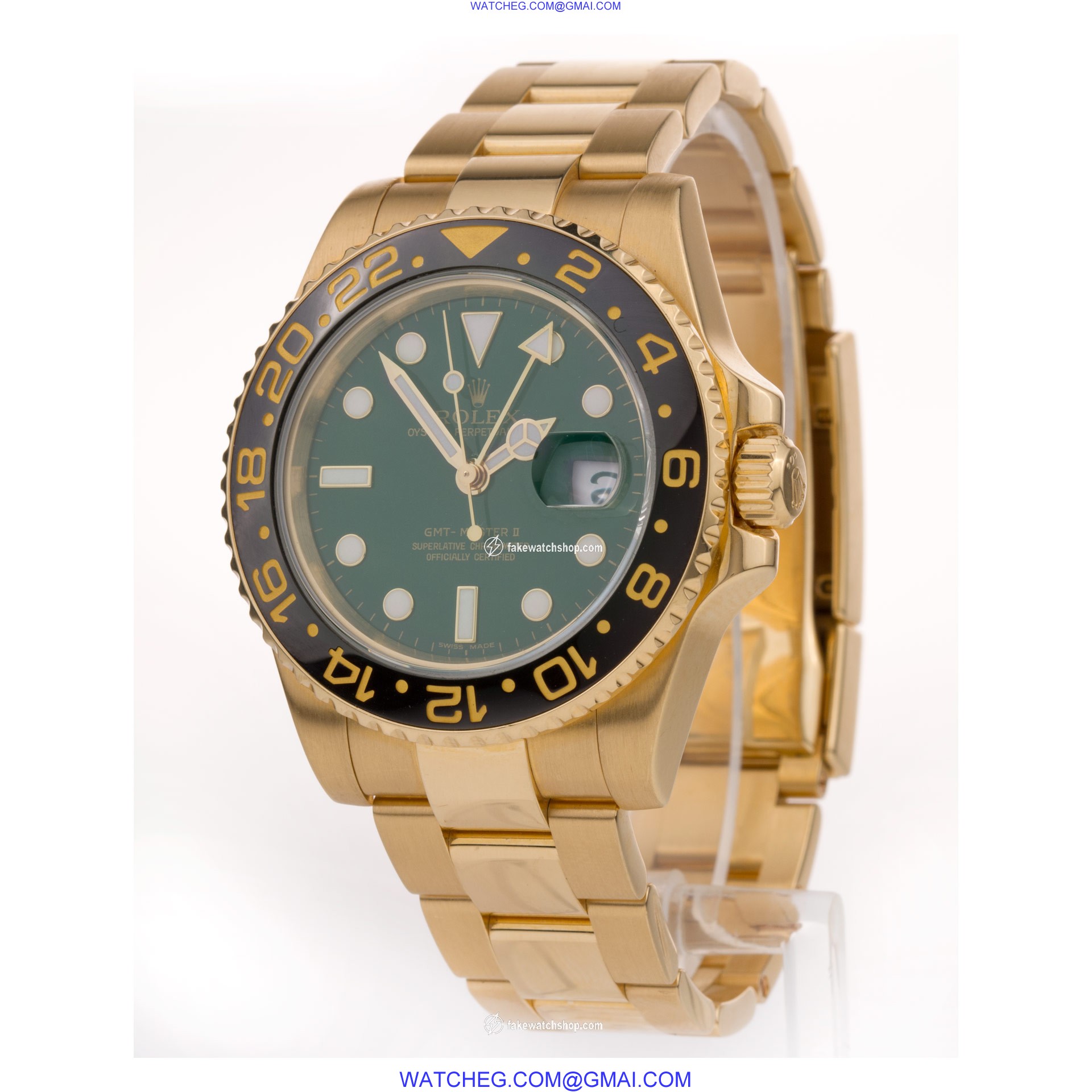 Rolex 116718 GMT-Master II Automatic Male 18k yellow gold 3