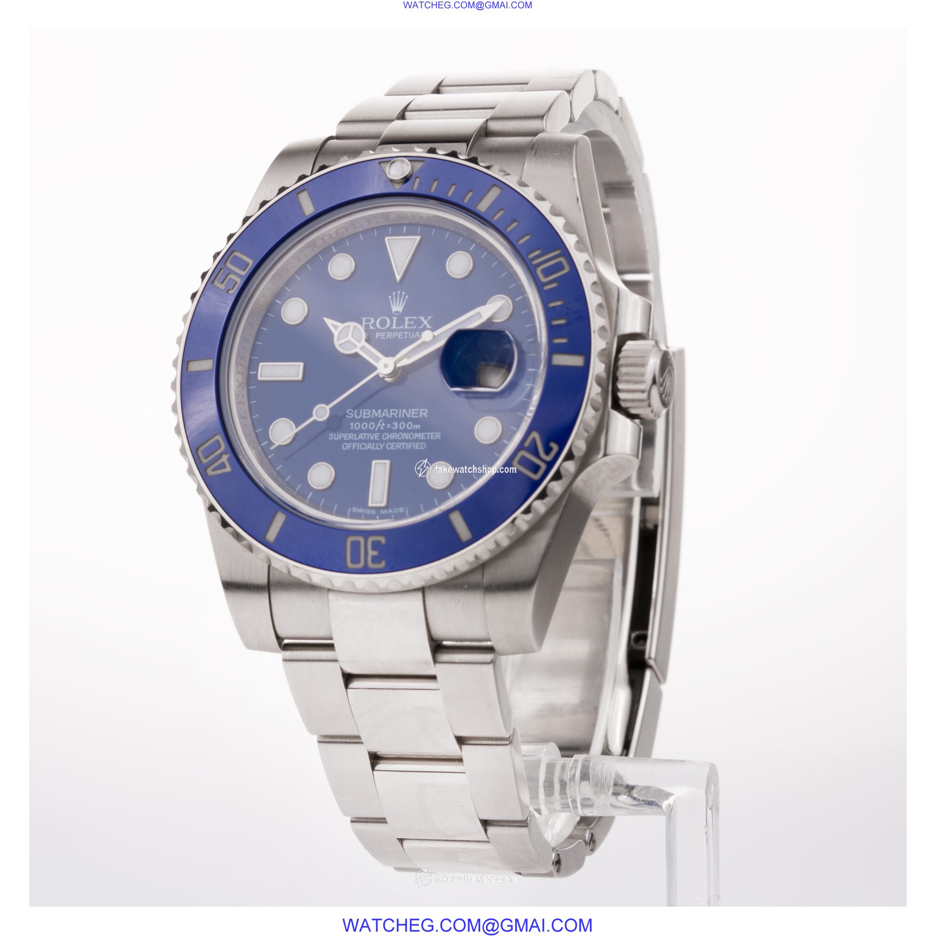 Rolex 116619 Submariner Automatic Male 18k White Gold 3