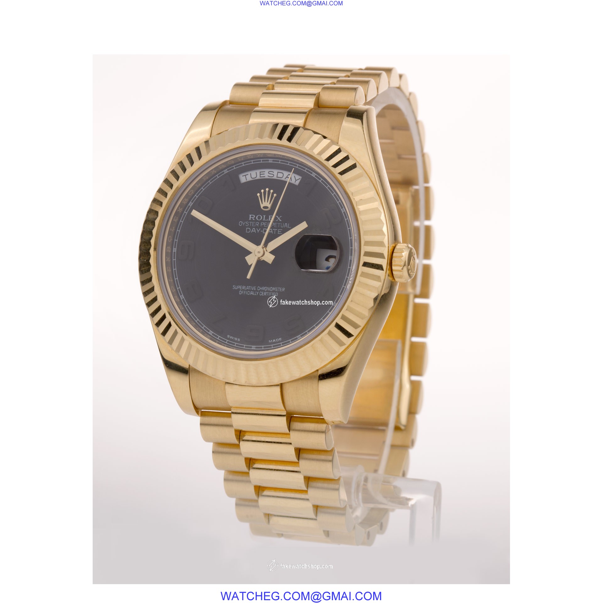 Rolex 218238 Day-Date Automatic Male 18k Yellow Gold 3