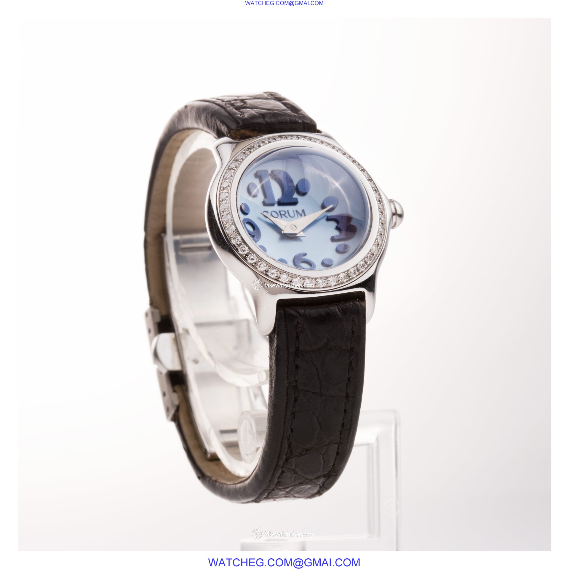 Corum 812450 Bubble Quartz Female Stainless Steel 3
