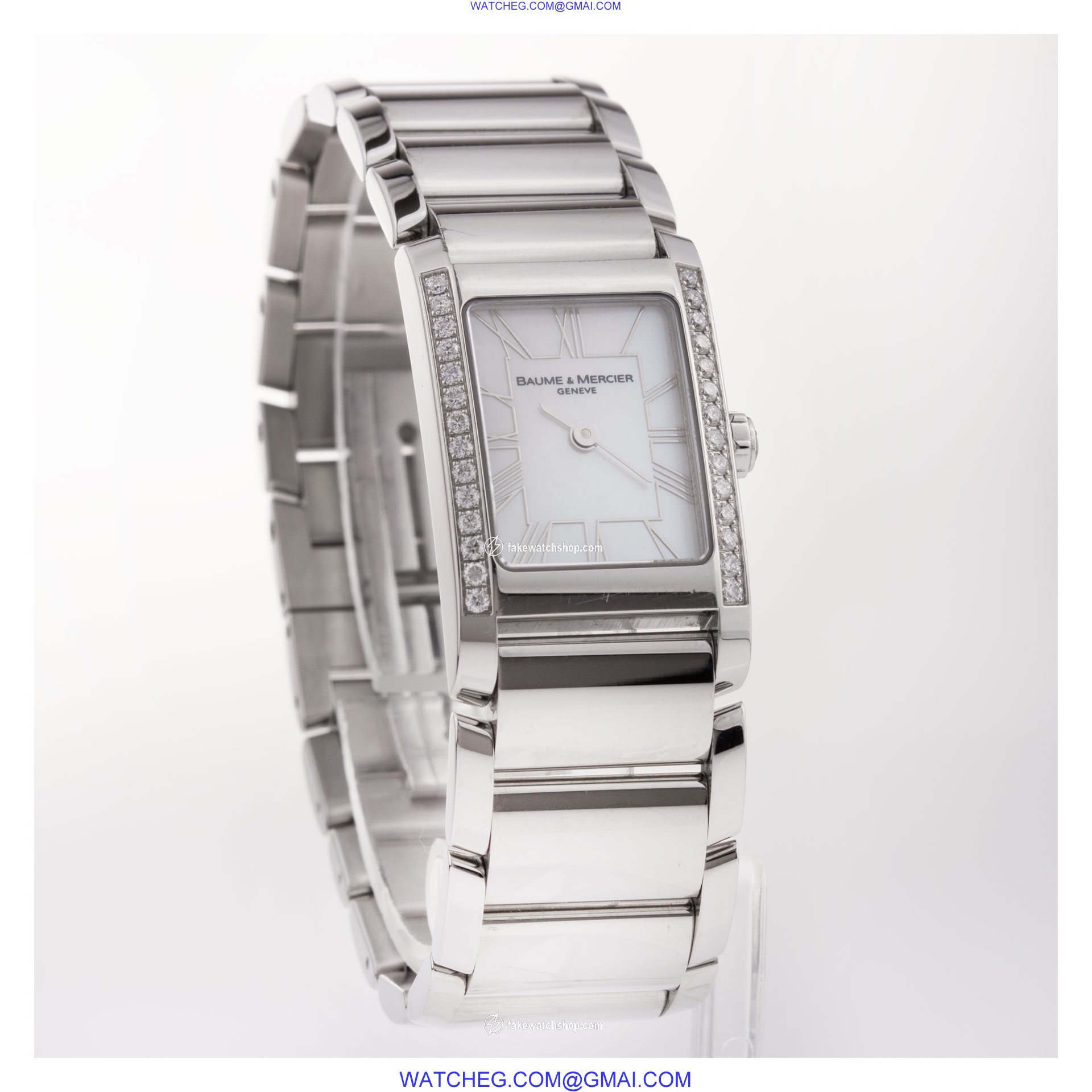 Baume & Mercier MoA08748 Hampton Quartz Female Stainless Steel 3