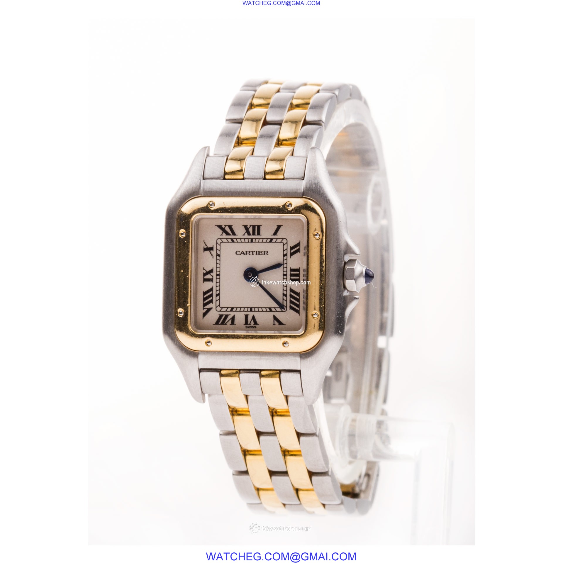 Cartier 1120 Panthere Quartz Female 18k gold & Stainless Steel 3