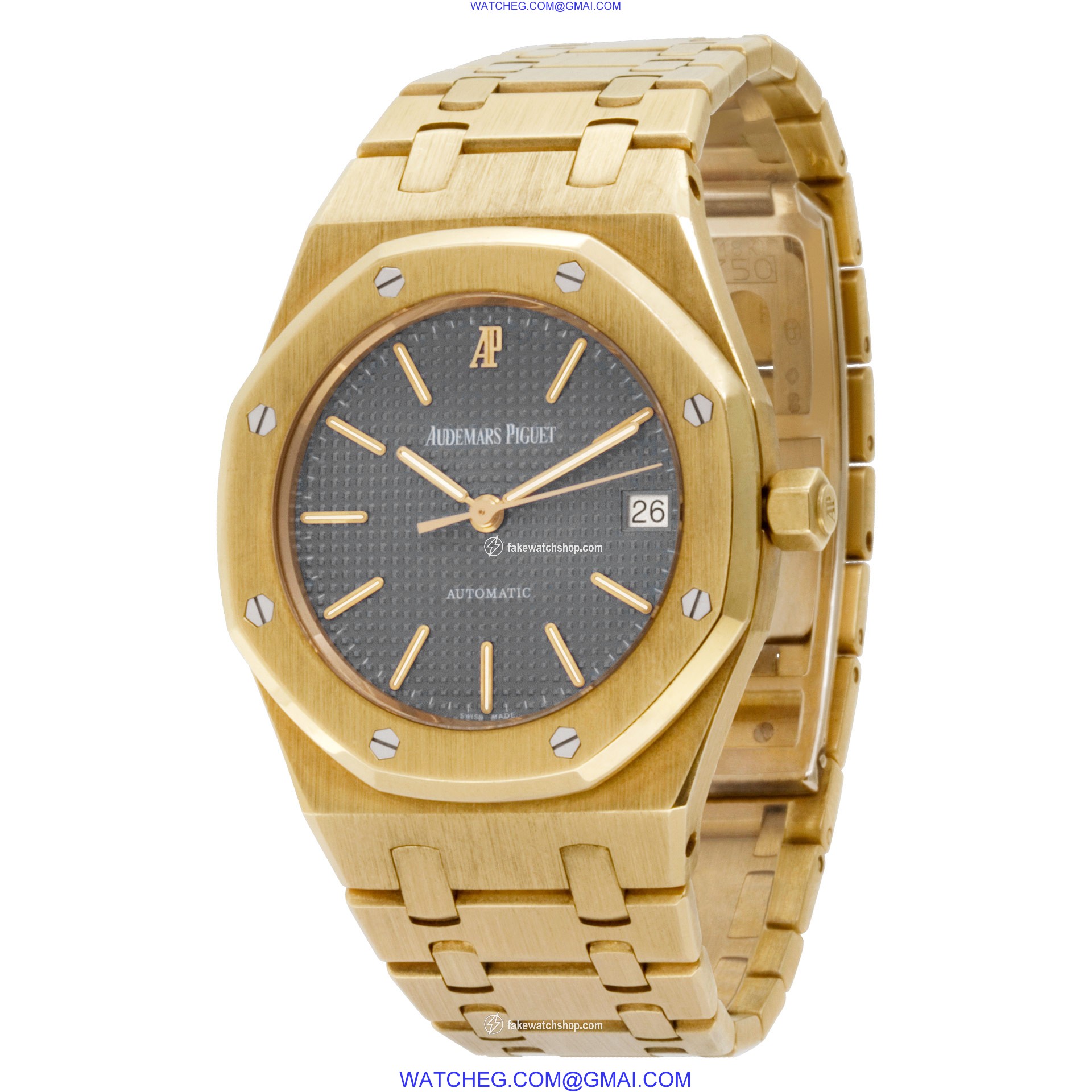 Audemars Piguet d60765 Royal Oak Automatic Unisex 18k yellow gold 3