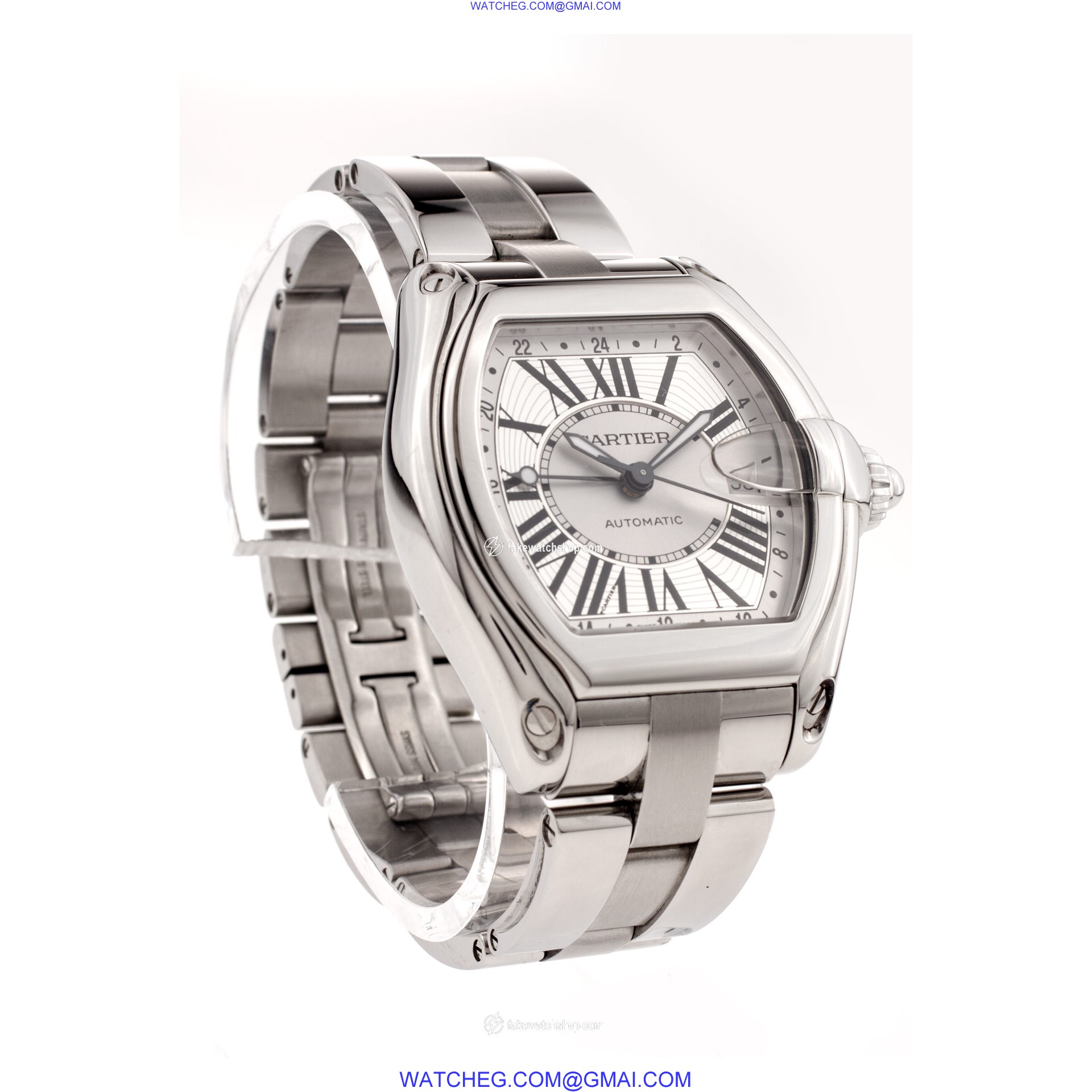 Cartier W62032X6 Roadster Automatic Male Stainless Steel 3