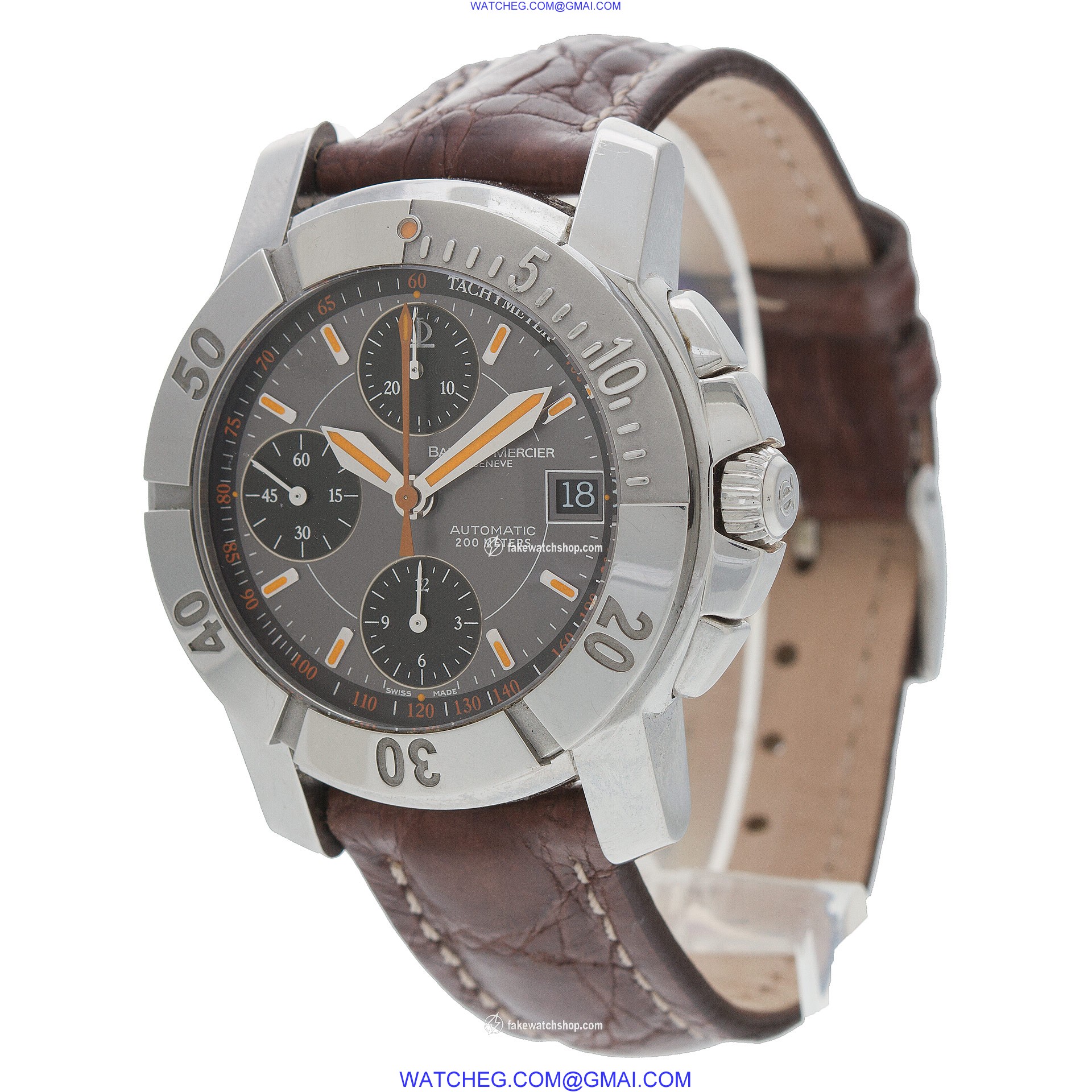 Baume & Mercier 65405 Capeland Automatic Male Stainless Steel 3