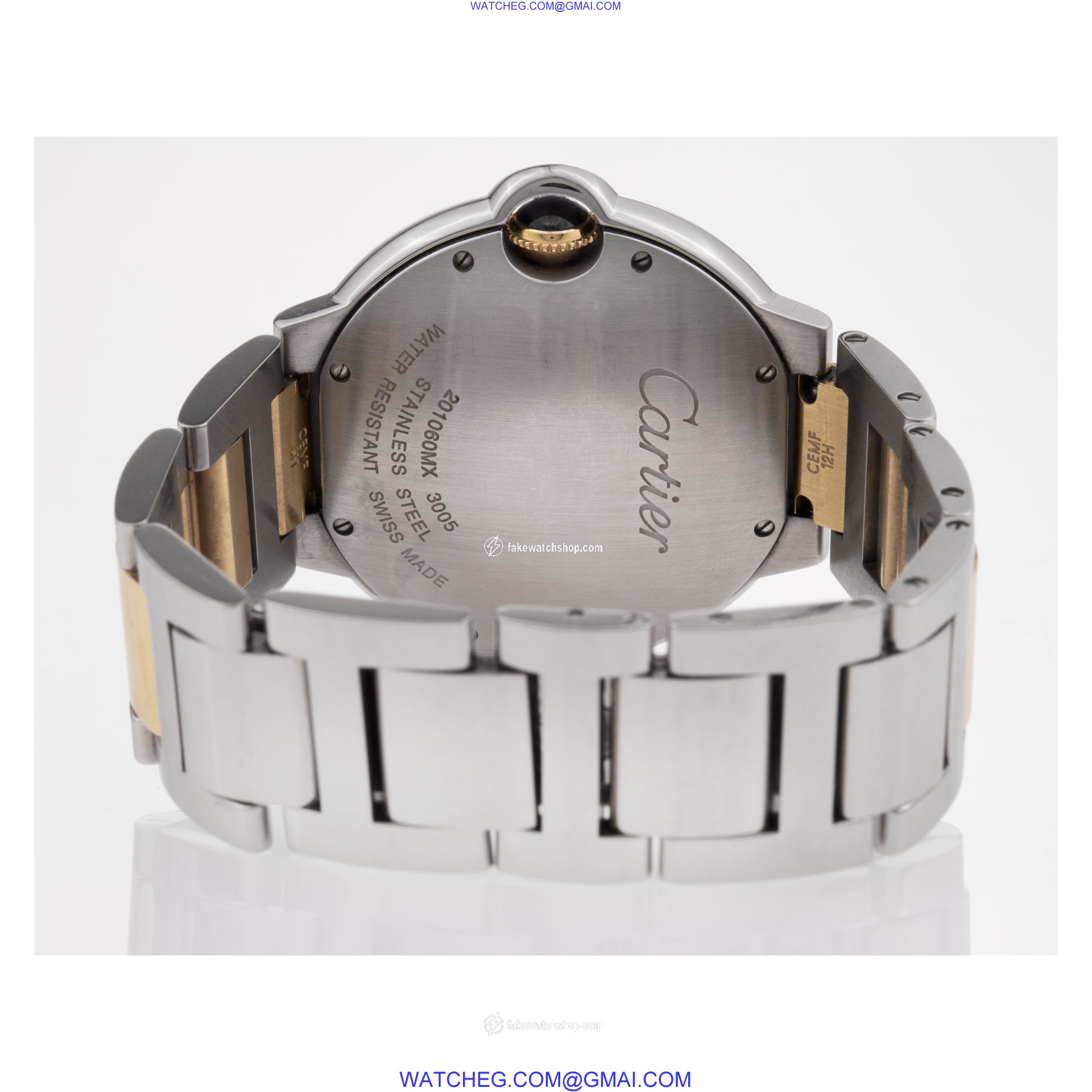 Cartier W69008Z3 Ballon Bleu Quartz Unisex Stainless Steel 3