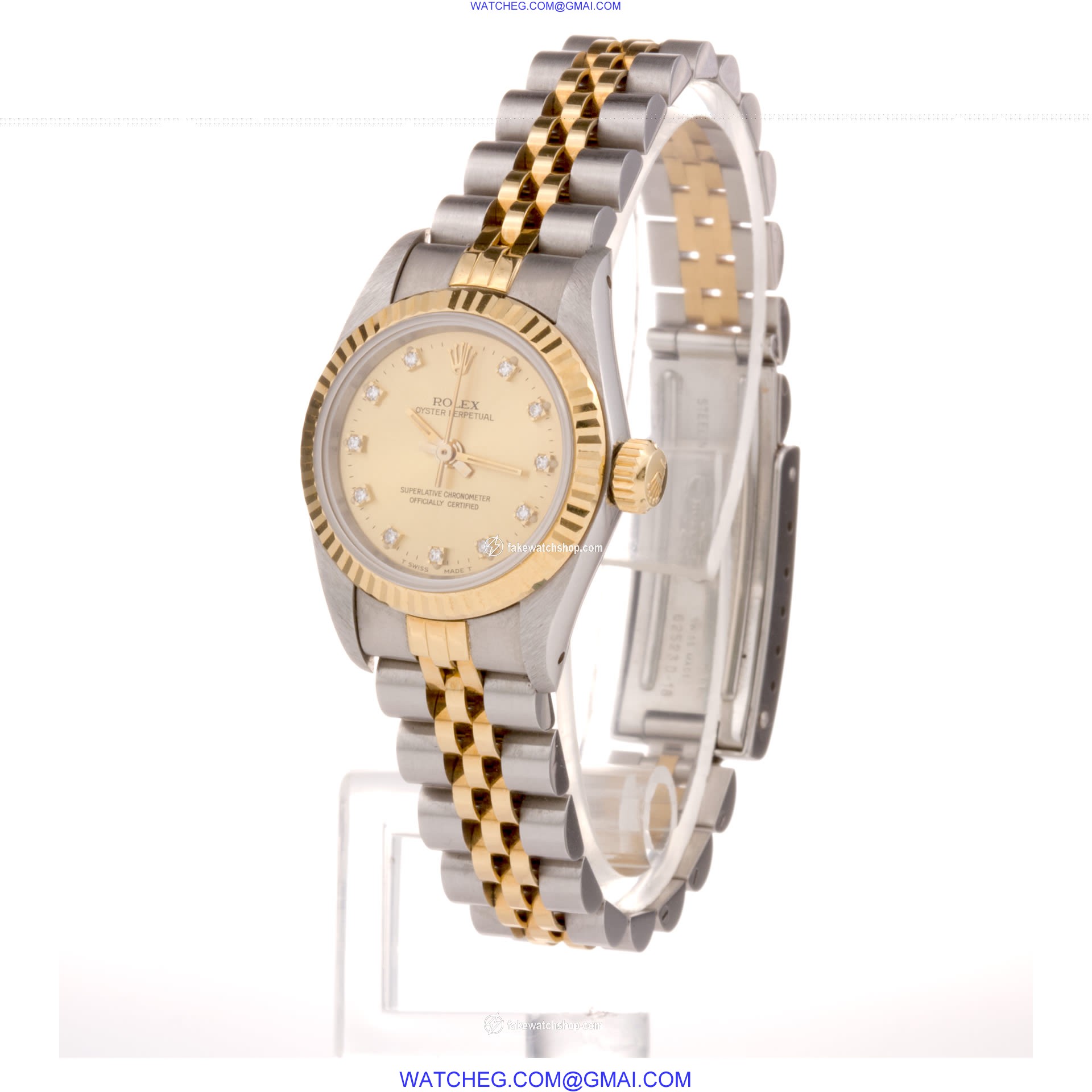 Rolex 67193 Oyster Perpetual Automatic Female Stainless Steel 3