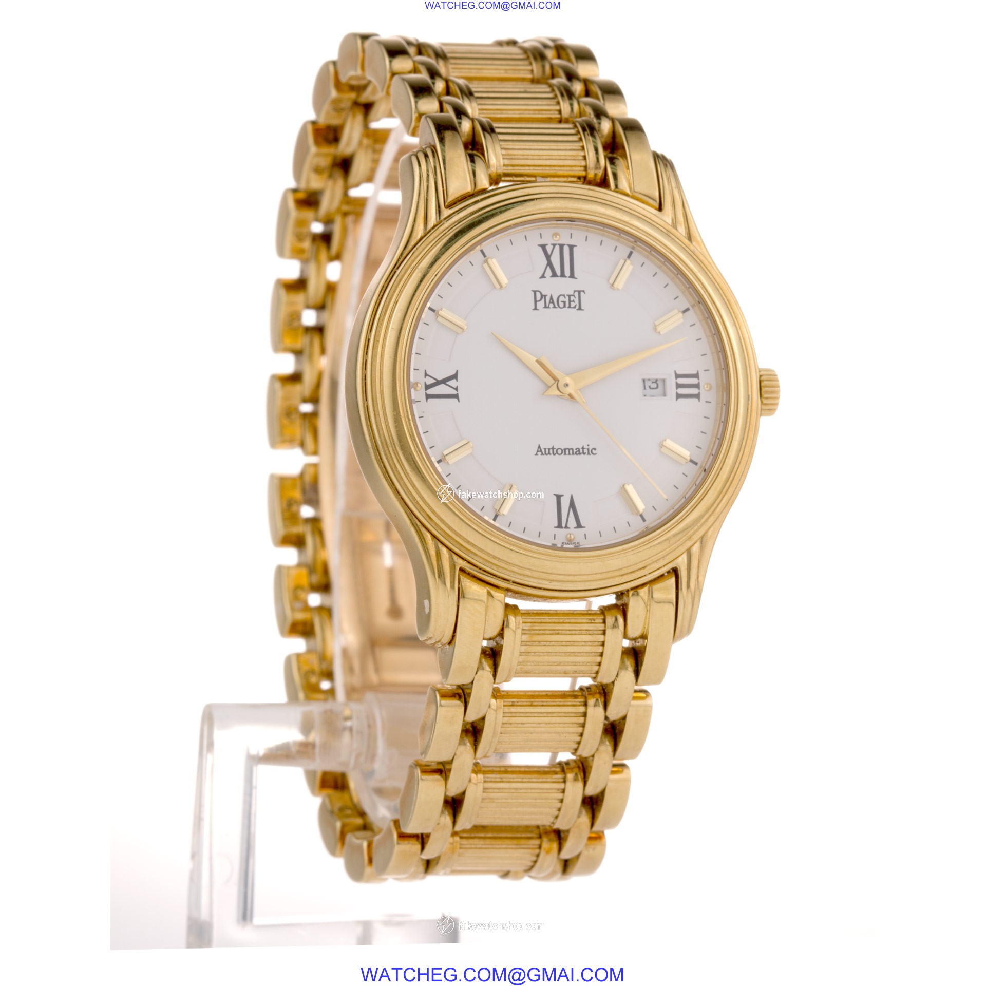 Piaget 24001 M 501 D Polo Automatic Unisex 18k Yellow Gold 3