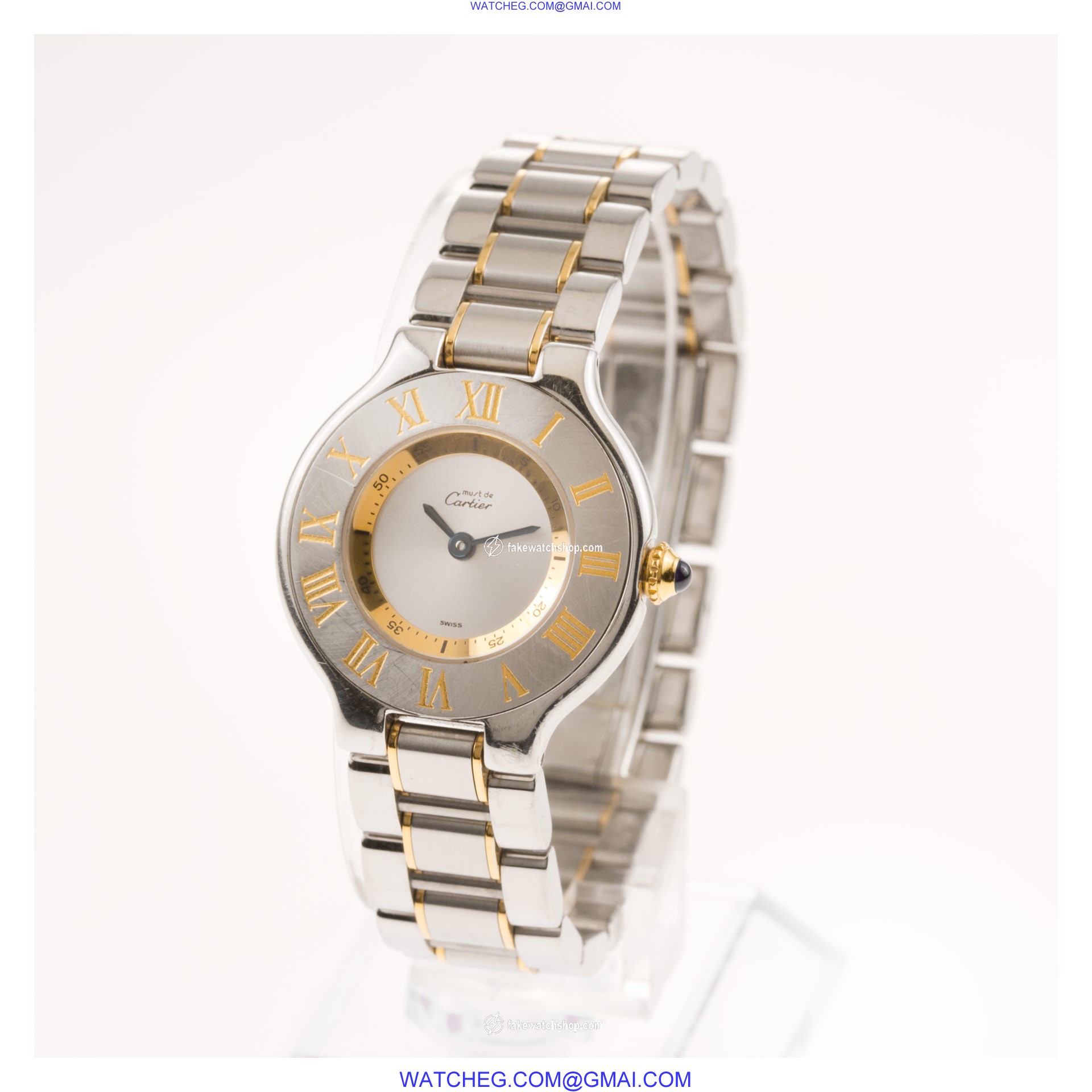 Cartier W10073R6 Must 21 Quartz Female Stainless Steel 3