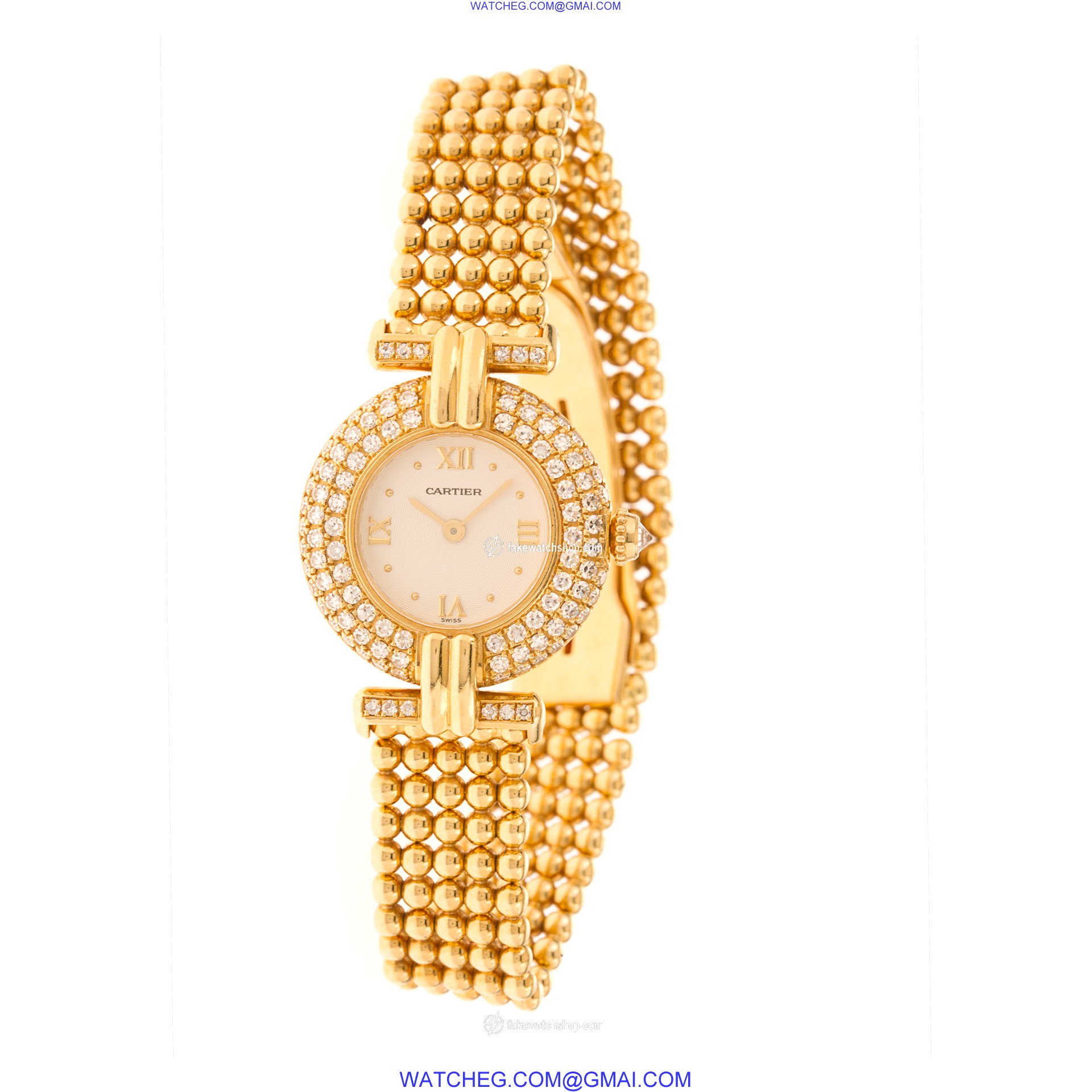 Cartier 1980 Colisee Quartz Female 18k yellow gold 3