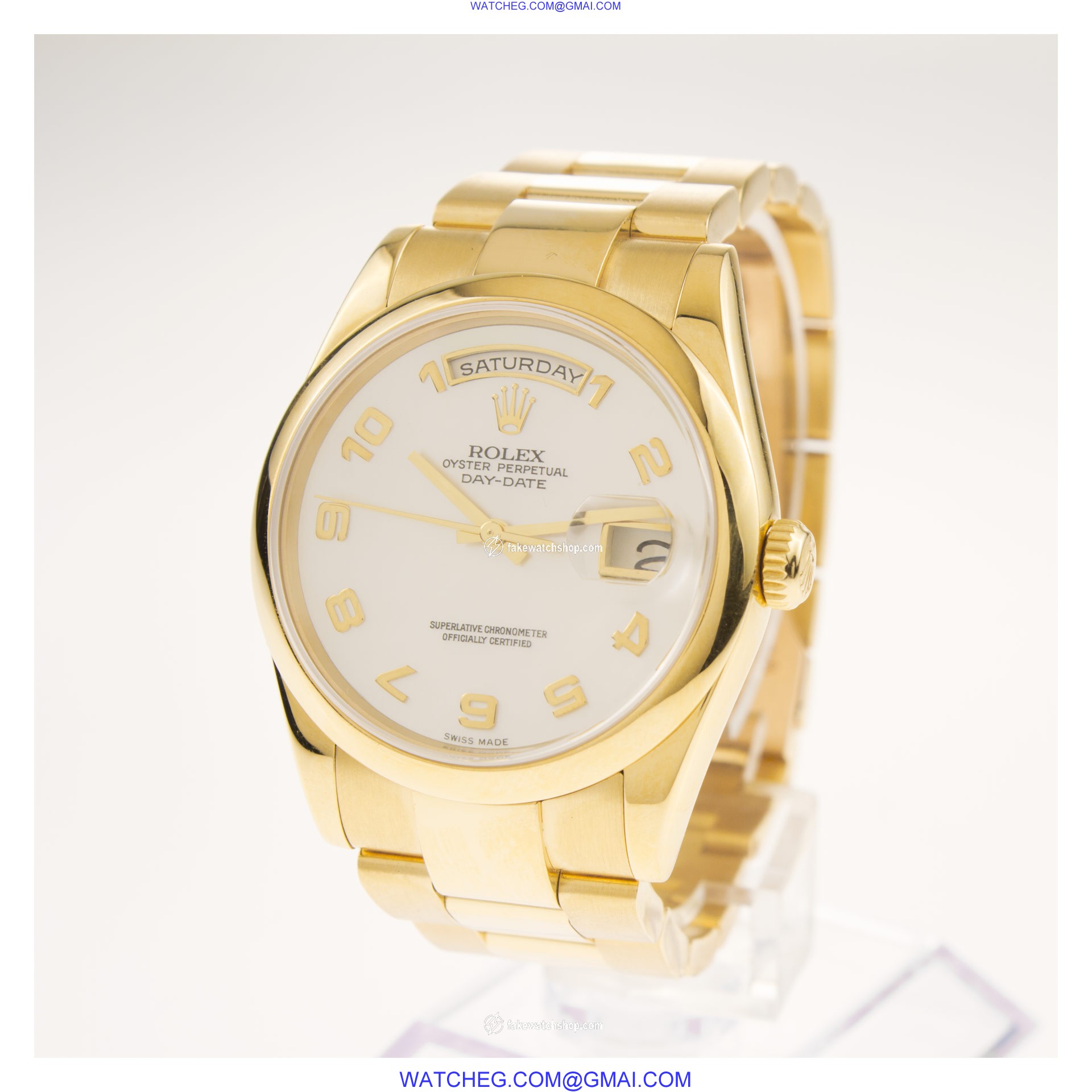 Rolex 118208 Day-Date Automatic Male 18k yellow gold 3