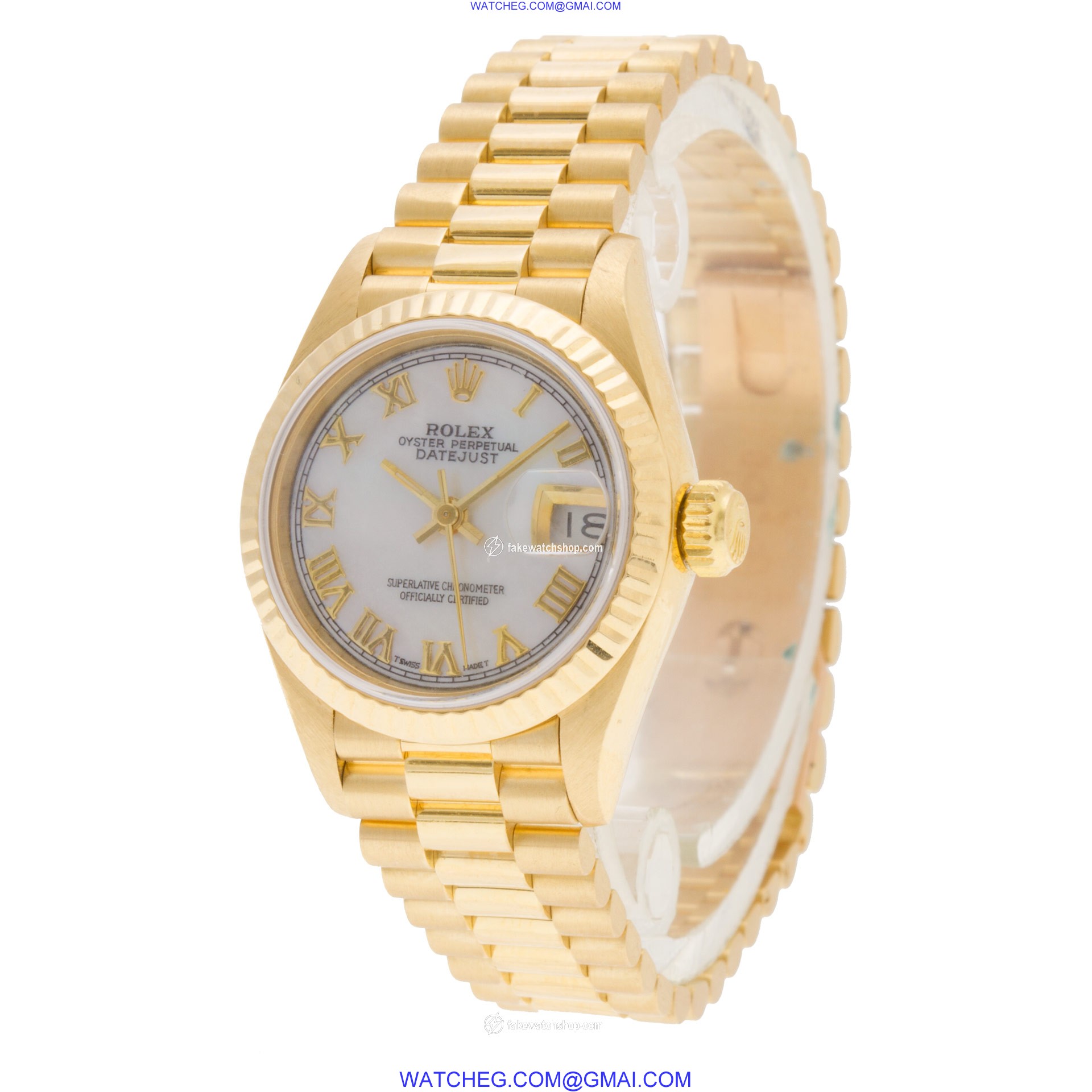 Rolex 69178 Datejust Automatic Female 18k yellow gold 3